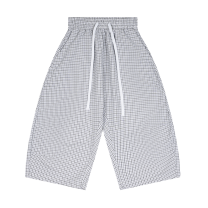Plaid Capri Shorts