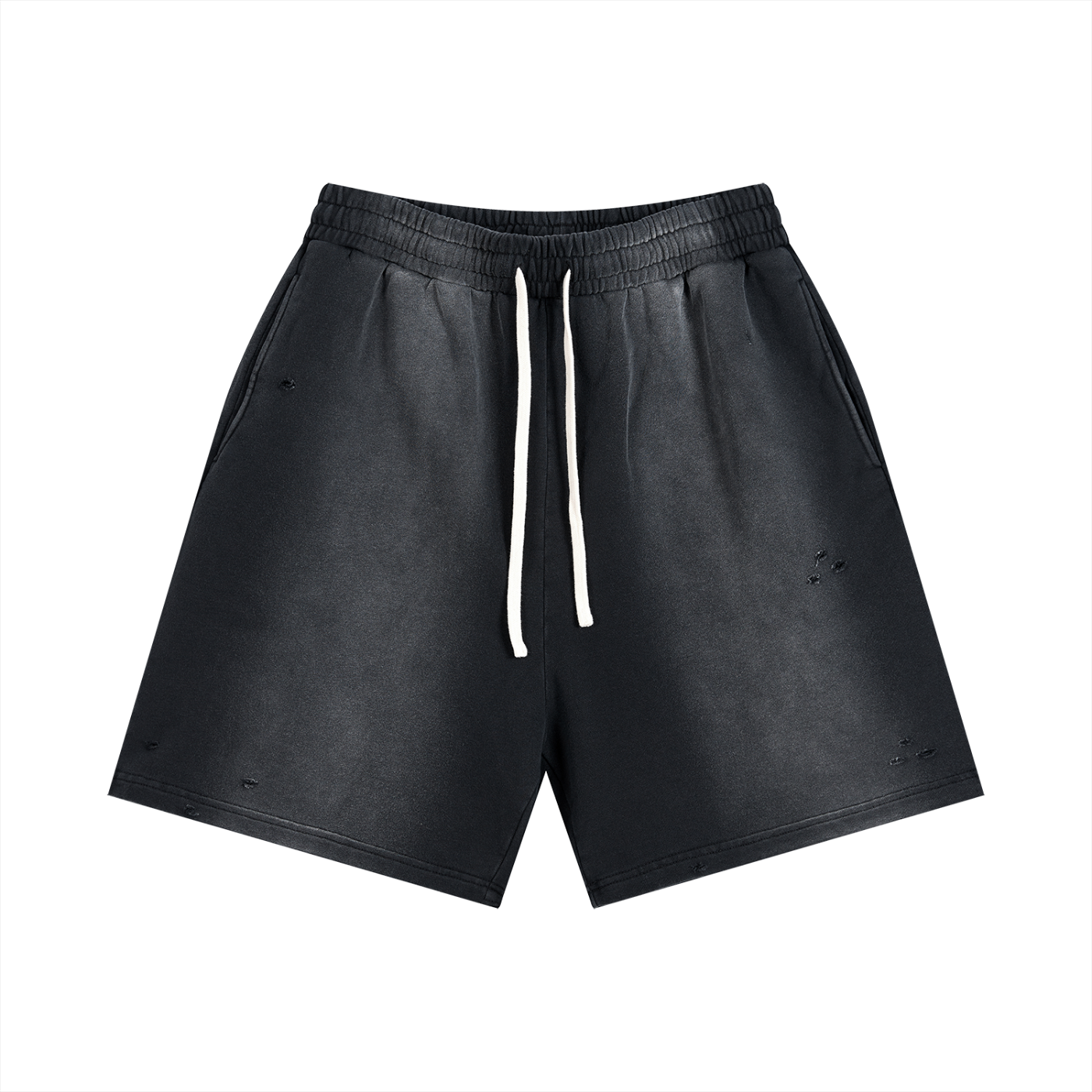 Sun-Fade Distressed Shorts product photo – Aurex