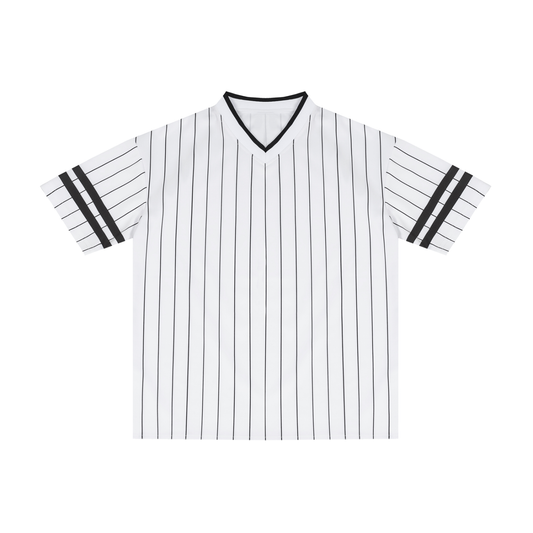 Striped V-Neck Tee product photo – Aurex