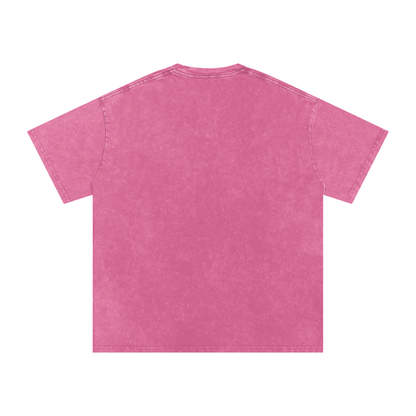 Snow Wash Oversized Cotton Tee