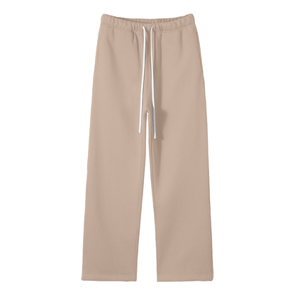 Fleece Straight-Leg Pants