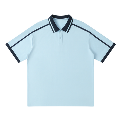 Contrast-Piping Polo