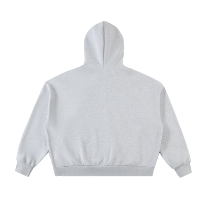 Full-Zip Boxy Hoodie