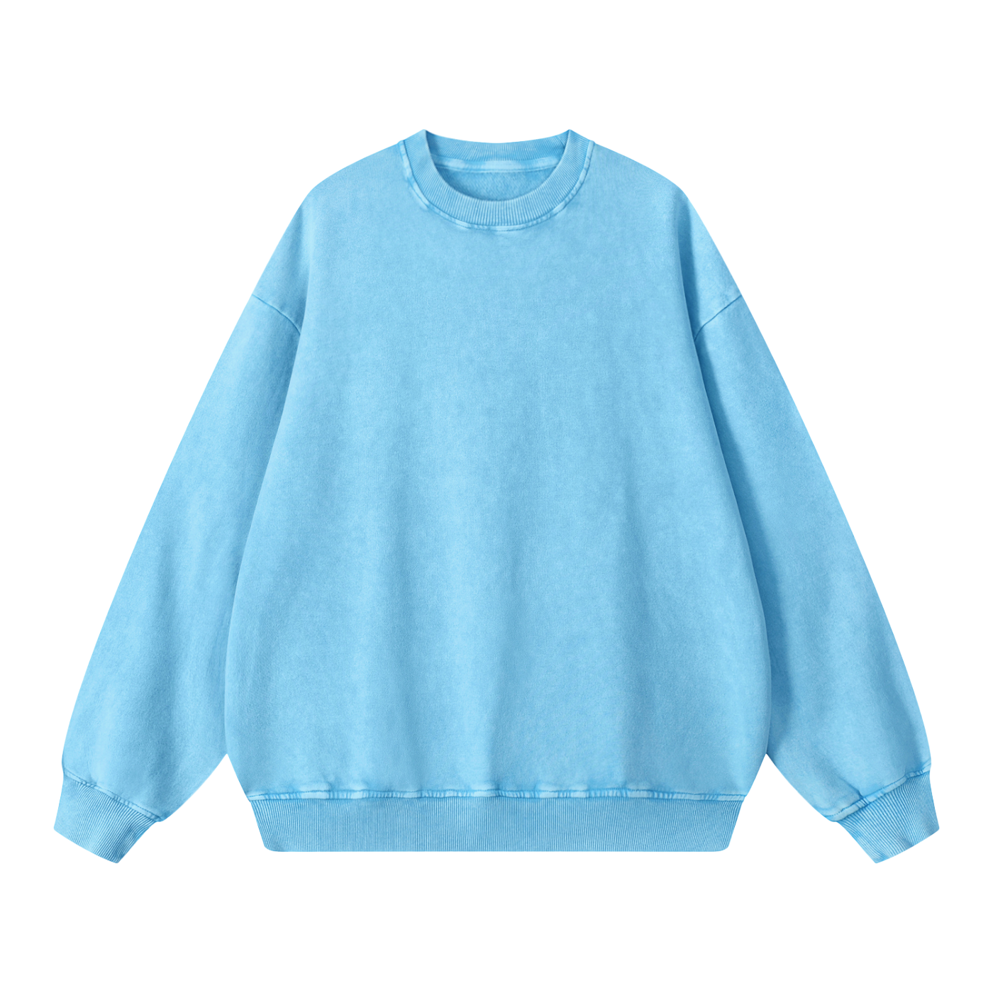 Snow Wash Oversized Sweatshirt