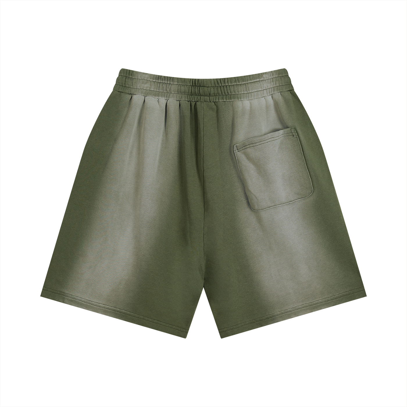 Sun-Fade Distressed Shorts