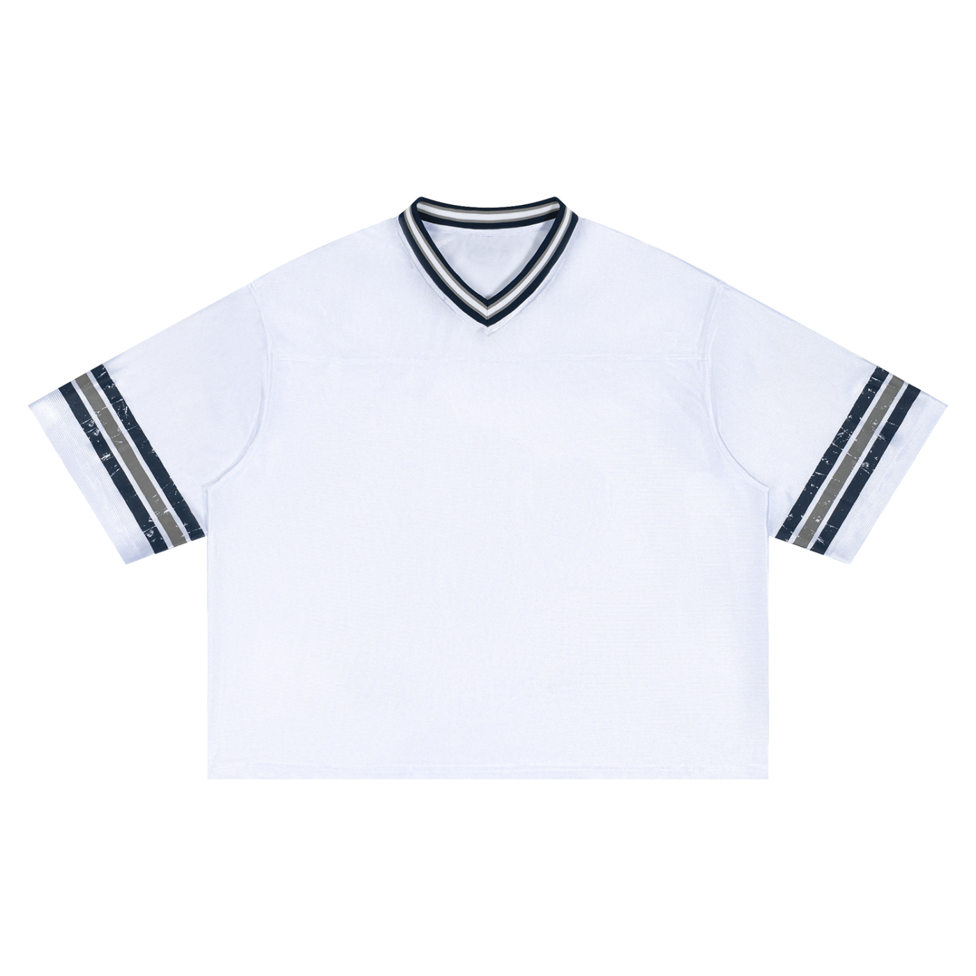 Boxy Striped Soccer Jersey