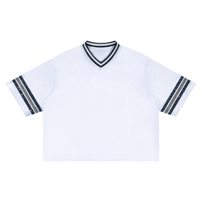 Boxy Striped Soccer Jersey