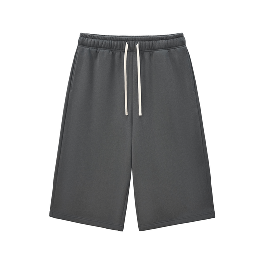 Relaxed Drawstring 3/4 Sweatpants product photo – Aurex