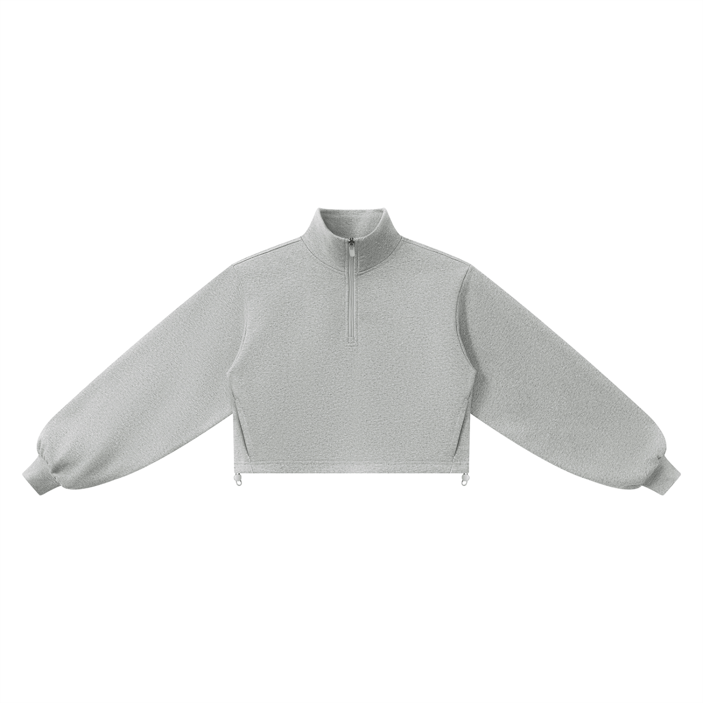 Mock-Neck Quarter-Zip Sweatshirt product photo – Aurex