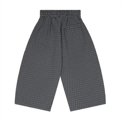 Plaid Capri Shorts