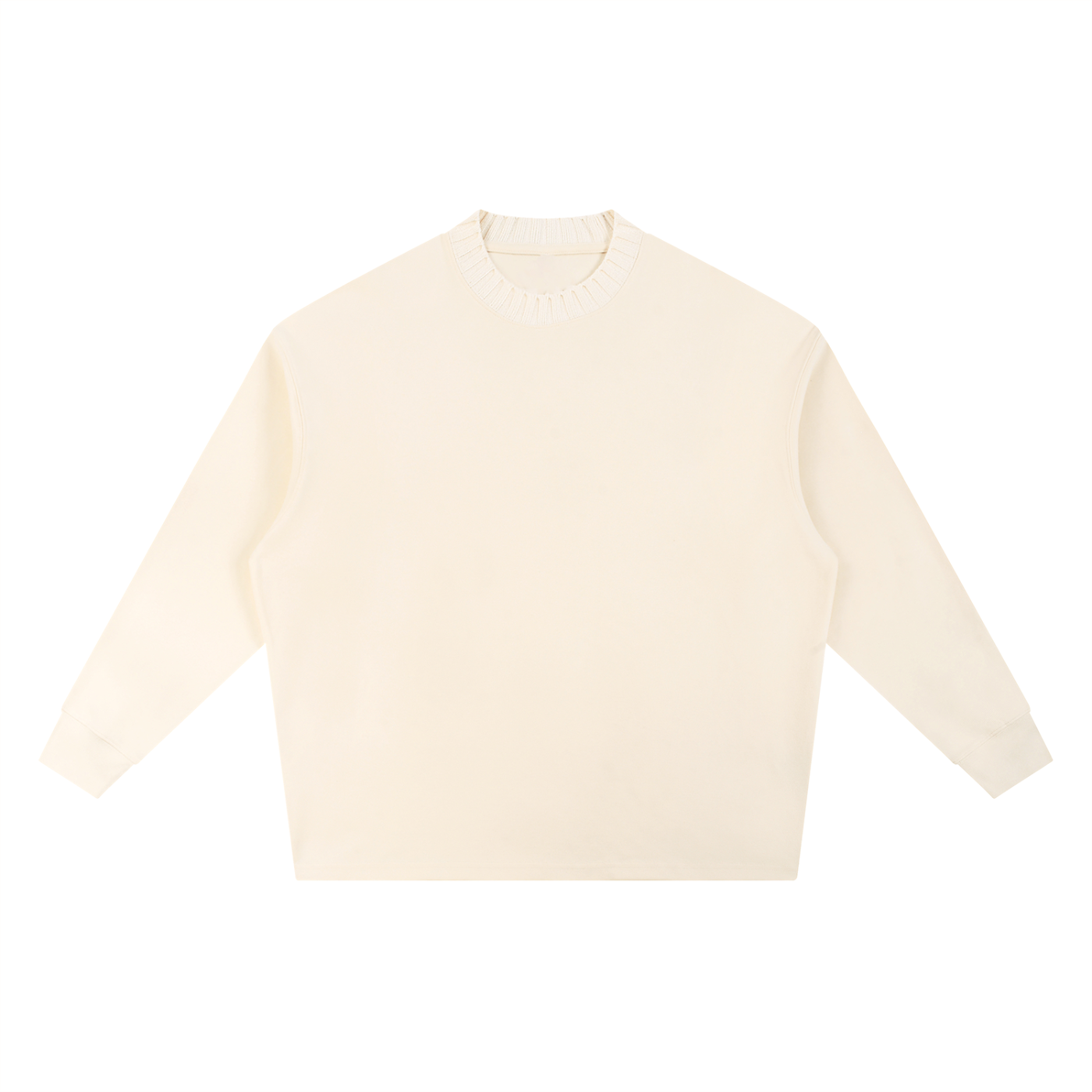 Round-Neck Oversized Sweatshirt product photo – Aurex