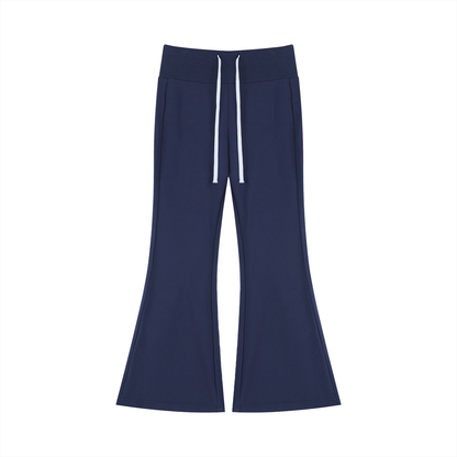 Drawstring Flared Pants