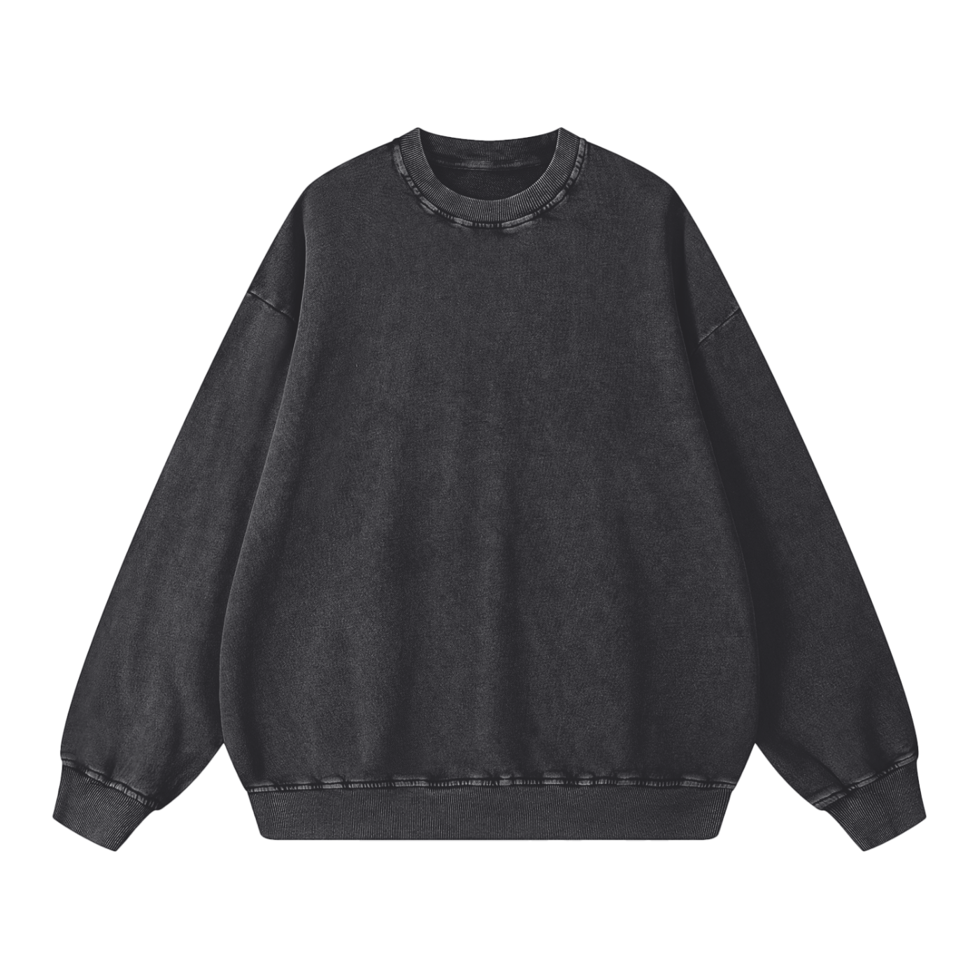 Snow Wash Oversized Sweatshirt product photo – Aurex