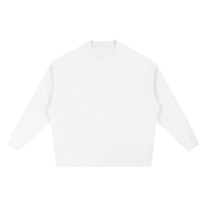 Round-Neck Oversized Sweatshirt
