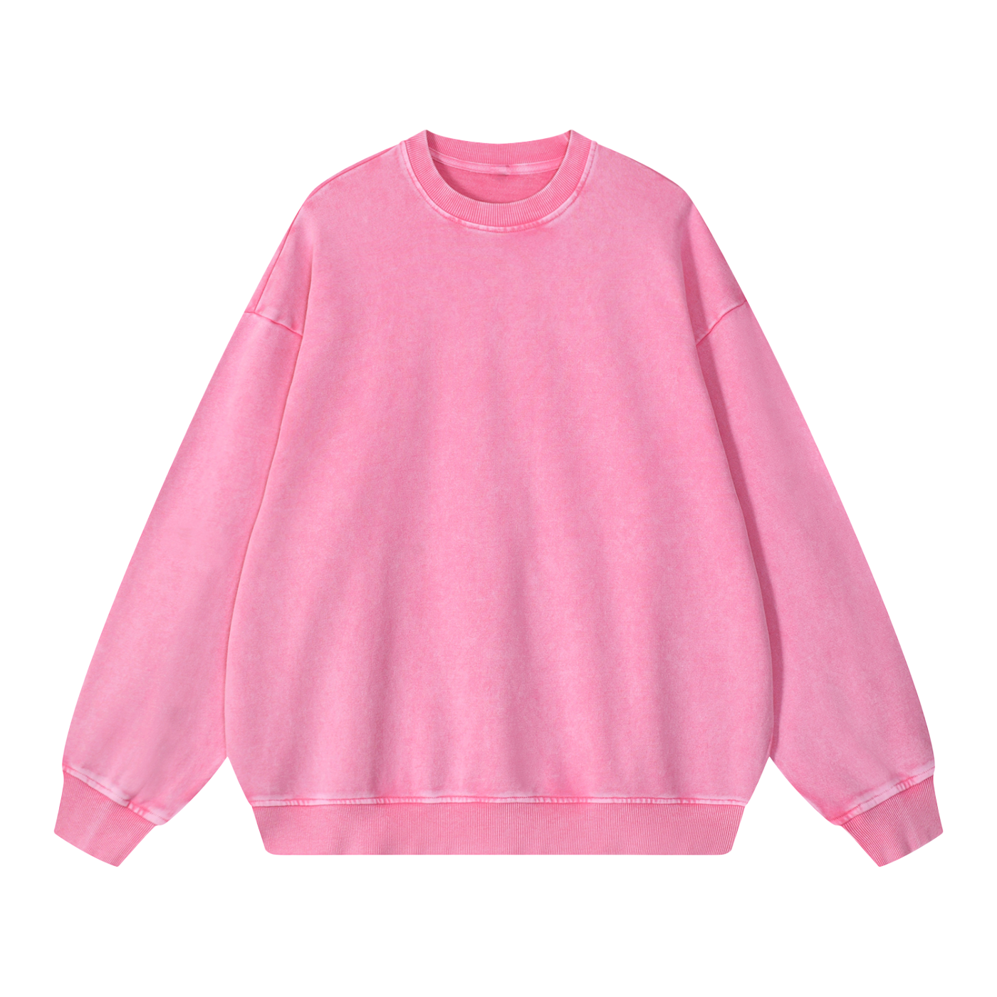 Snow Wash Oversized Sweatshirt
