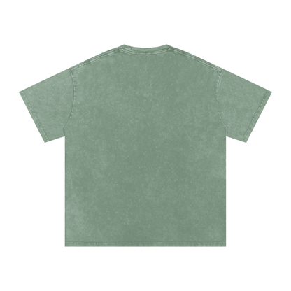 Snow Wash Oversized Cotton Tee